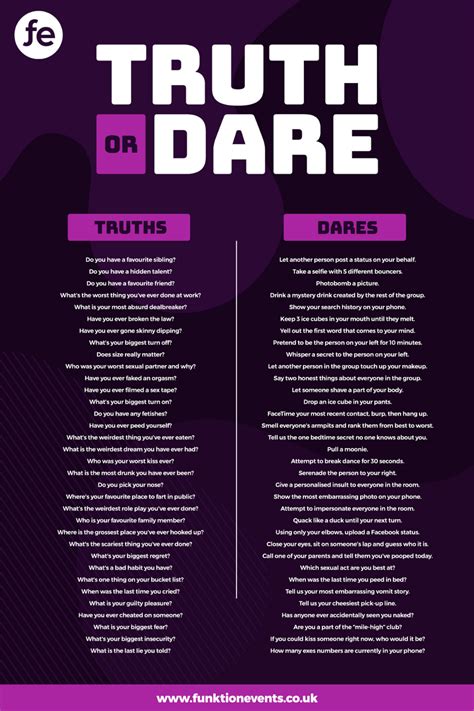 extreme truth or dare questions